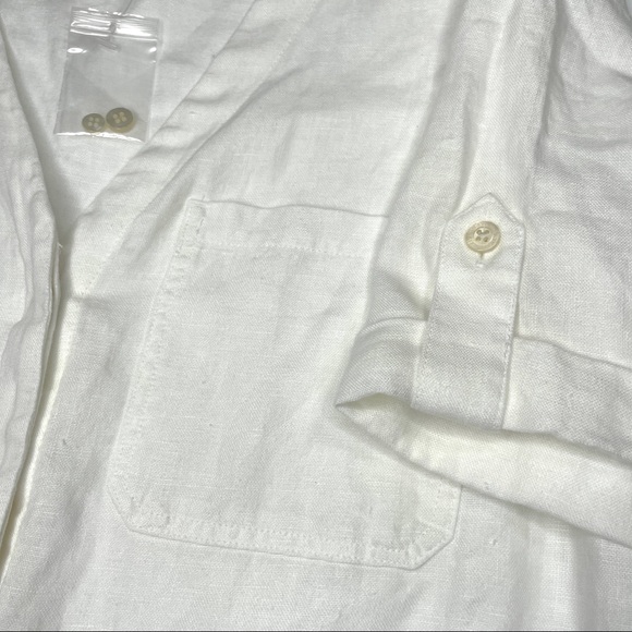 Lauren Ralph Lauren Linen Romper Sz 12 - Picture 4 of 9